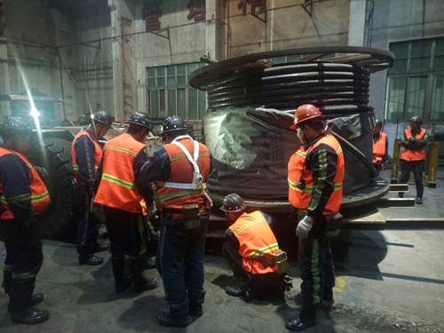 機(jī)電安裝公司黃陵項目部追趕超越奮起直追