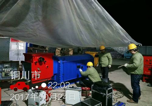 設(shè)備租賃中心連夜組織設(shè)備檢測驗收為項目施工提供強(qiáng)有力的后勤保障