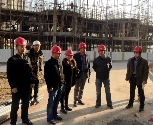 大秦置業(yè)公司神南華府二期交房初驗(yàn)在行動(dòng)