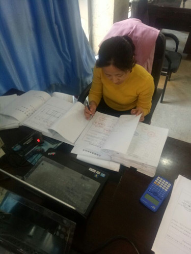 天工公司土建十一部羊頭鎮(zhèn)安置小區(qū)工程決算、資料整編進(jìn)入倒計(jì)時(shí)