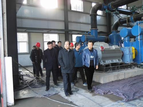 銅煤公司柴溝工地迎來銅川礦業(yè)公司黨委書記、執(zhí)行董事王蓬一行檢查指導(dǎo)工作