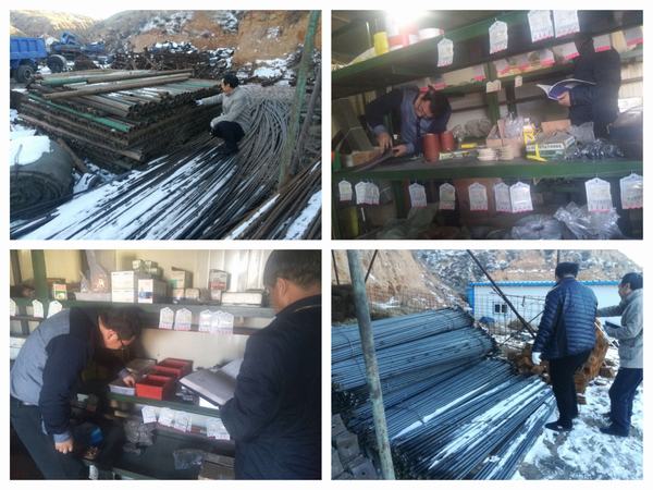 掘進(jìn)公司順利完成設(shè)備、周轉(zhuǎn)材料盤點工作