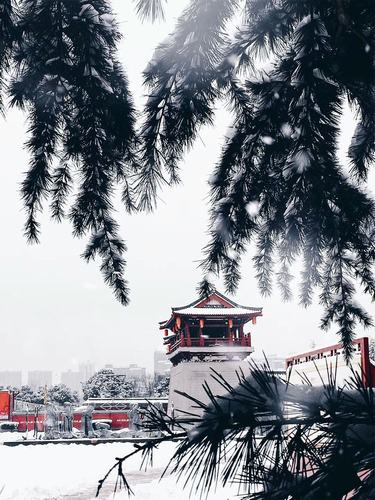 古城初雪，夢(mèng)回大唐