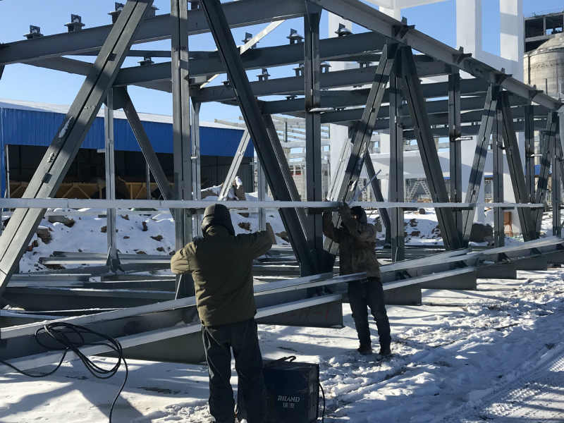 迎寒而上，項目建設(shè)無冬天