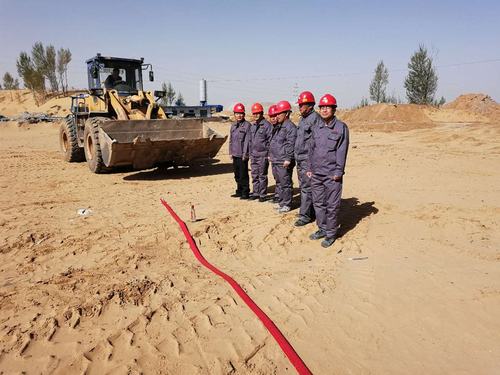 曹家灘煤礦2#、3#轉(zhuǎn)載點(diǎn)正式開工