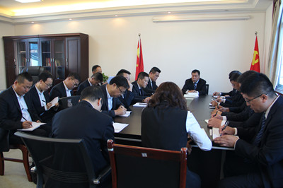 漢中分公司認真?zhèn)鬟_建設集團2018年一季度追趕超越點評會精神