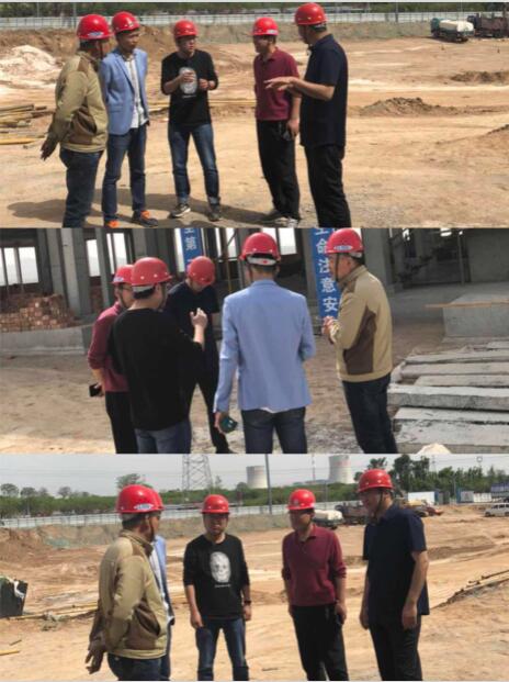 陜西綠宇園林公司：節(jié)日期間領導班子集體深入施工一線走訪調研