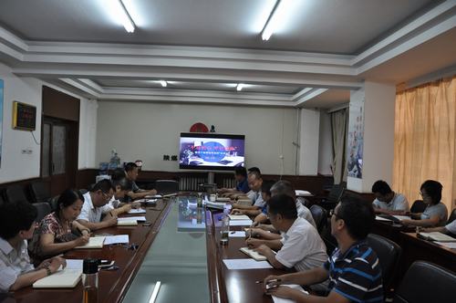 陜煤建設(shè)韓城分公司慶?！敖h97周年”系列活動之專題黨課