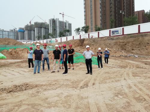 陜煤建設(shè)渭南分公司第五項目部禮悅閣項目3#、5#樓基坑驗槽順利通過