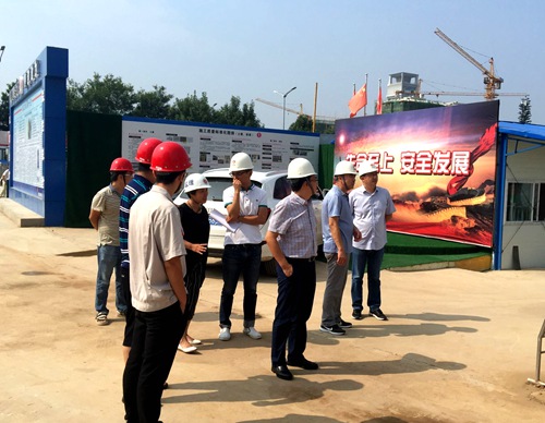 陜煤建設(shè)公司：藍(lán)山水岸項目部分基坑驗槽及基礎(chǔ)驗收工作順利推進(jìn)