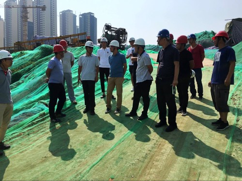 陜煤建設(shè)澄合分公司第十一項目部中科遙感項目3#、基槽順利通過驗收