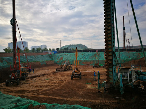 陜煤建設(shè)天工公司陜煤研究院二期項目工程技術(shù)研究所土方開挖工程進展順利