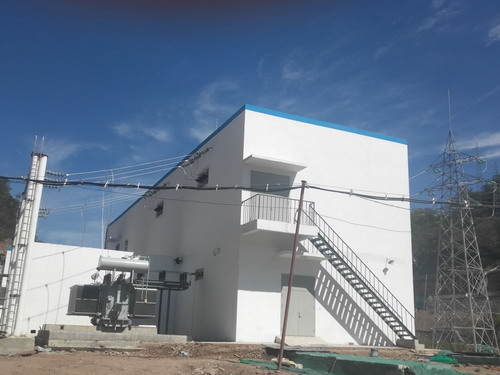 陜煤建設(shè)銅川公司：冶坪煤礦35KV變電站及回風(fēng)斜井通風(fēng)機房工程通過竣工初驗