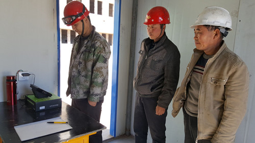 陜煤建設(shè)土建十七部引進人臉識別系統(tǒng) 考勤效果頂呱呱