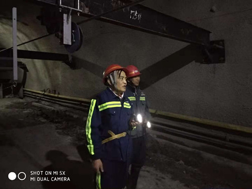 陜煤建設機電安裝公司加快推進冶坪項目施工