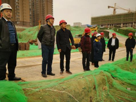 陜煤建設(shè)銅川公司藍山水岸（北區(qū)）2#樓順利通過樁基驗收