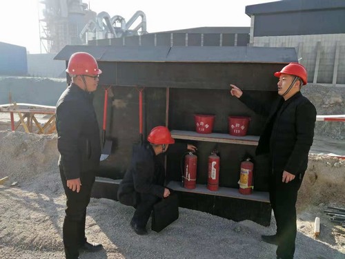 陜煤建設銅煤公司多點布防擰緊年初歲末安全管理閥