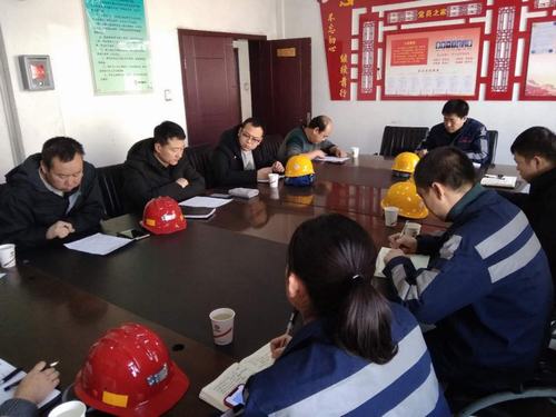 陜煤建設洗選煤運營公司節(jié)前安全生產大檢查實打實