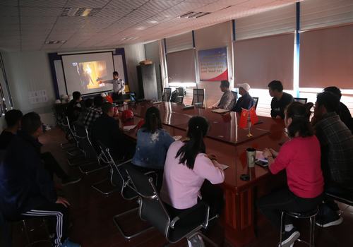 咸陽分公司第一項(xiàng)目部開展春季消防知識(shí)普及活動(dòng)