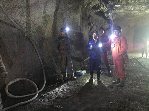 陜煤建設(shè)礦建三公司酒鋼項(xiàng)目部緊抓生產(chǎn)樹形象