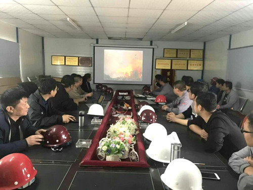 陜煤建設(shè)銅川公司筑牢施工現(xiàn)場消防安全屏障