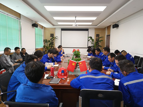 陜煤建設(shè)天工公司十五項目部掀起“大干一百天 攻堅保目標”新高潮