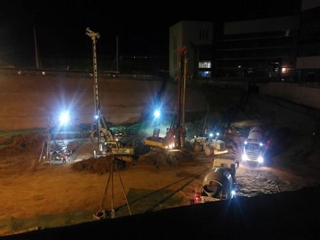 陜煤建設(shè)天工公司十五項目部：全力推進陜煤研究院一期B、C區(qū)工程順利施工