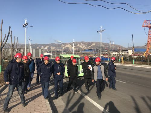 陜煤建設(shè)韓城分公司中心路北延工程順利通過竣工驗收