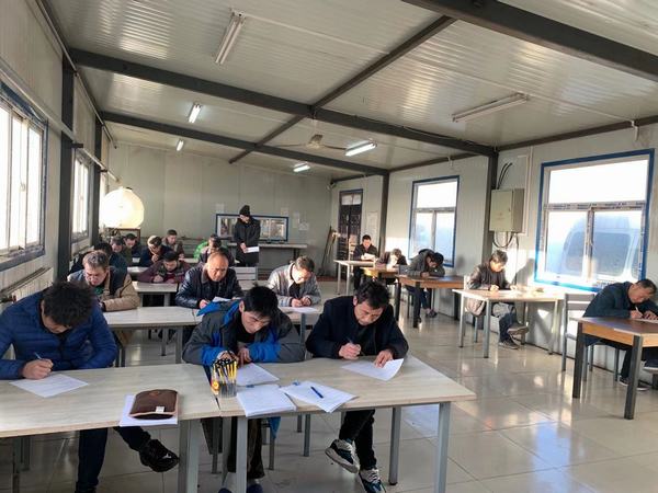 陜煤建設(shè)礦建二公司小保當(dāng)三項(xiàng)目部營造安全穩(wěn)定新環(huán)境