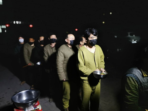 陜煤建設機電安裝公司小保當項目部疫情生產(chǎn)兩不誤， 不負春光保進度