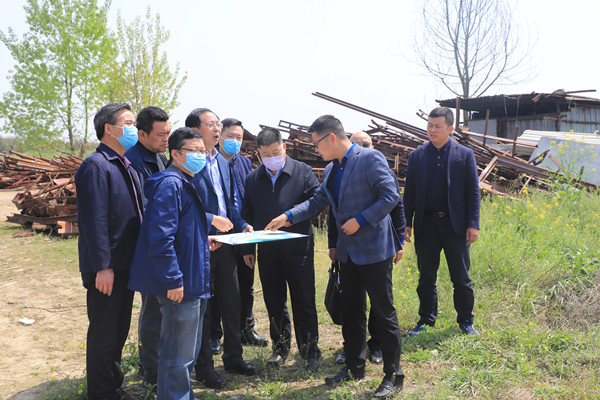 王寧一行赴漢中城投公司溝通洽談項目