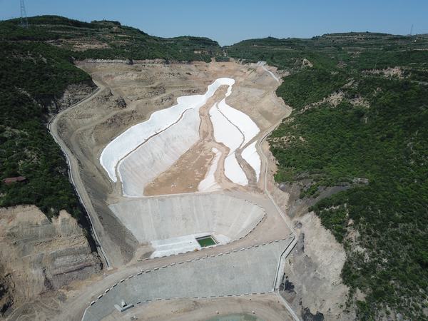 陜煤建設韓城分公司龍鋼綜合渣場項目如期履約傳捷報