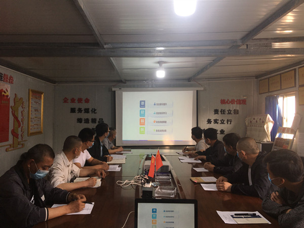 陜煤建設(shè)澄合分公司各單位團(tuán)員青年在行動助力項(xiàng)目安全生產(chǎn)