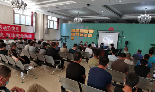 陜煤建設(shè)機(jī)電安裝公司檸條塔項(xiàng)目部：助力生產(chǎn)，安全護(hù)航