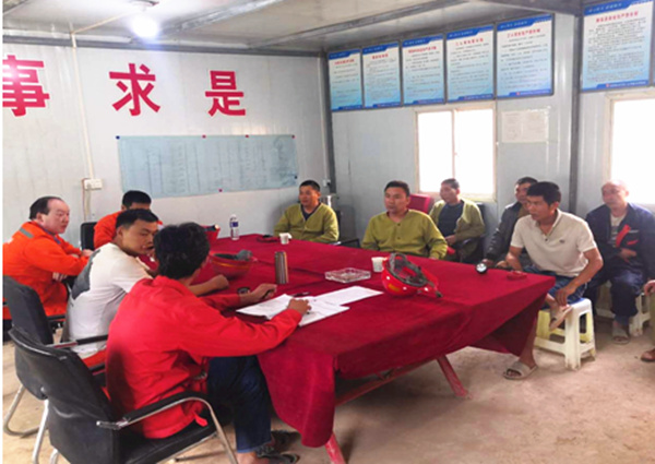 陜煤建設礦建三公司“安全生產(chǎn)月”活動完美收官