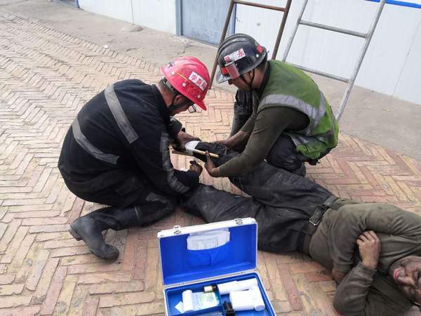 陜煤建設掘進公司：安全演練讓安全管理有備無患