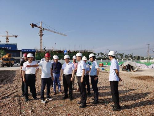 空港新城黨委委員、管委會(huì)副主任劉功毅蒞臨空港PPP項(xiàng)目檢查指導(dǎo)工作