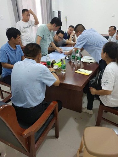 咸陽分公司承建的玉桂園住宅小區(qū)4#、5#樓順利通過分戶驗(yàn)收