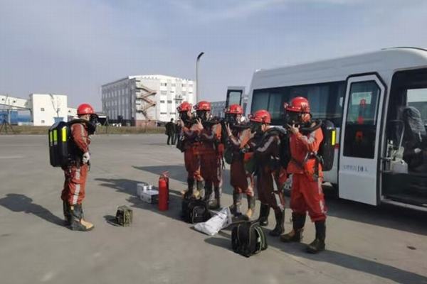 陜煤建設(shè)礦建二公司小保當(dāng)項目部：應(yīng)急演練助力“百日安全”