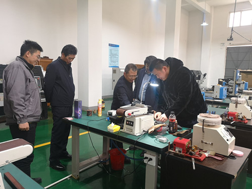 陜煤建設機電安裝公司赴技校調(diào)研人才培養(yǎng)