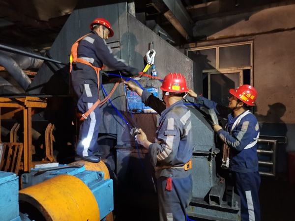 陜煤建設(shè)洗選煤運營公司安裝第三項目部:遍地開花鬧 沖天干勁傳