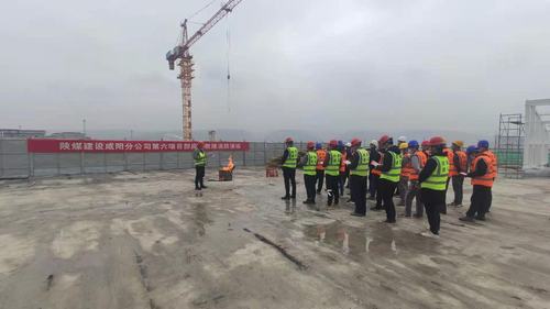 咸陽分公司第六項(xiàng)目部積極開展消防演練