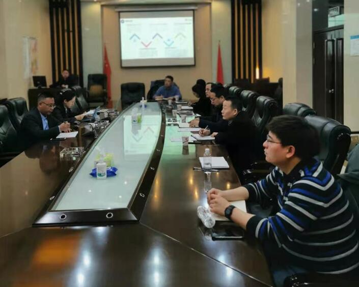 北京久其軟件股份有限公司到建設(shè)集團(tuán)調(diào)研交流