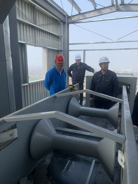 中央儲備糧新建項目領(lǐng)導(dǎo)小組組長、副總經(jīng)理王錄印蒞臨中儲糧項目部檢查指導(dǎo)工作