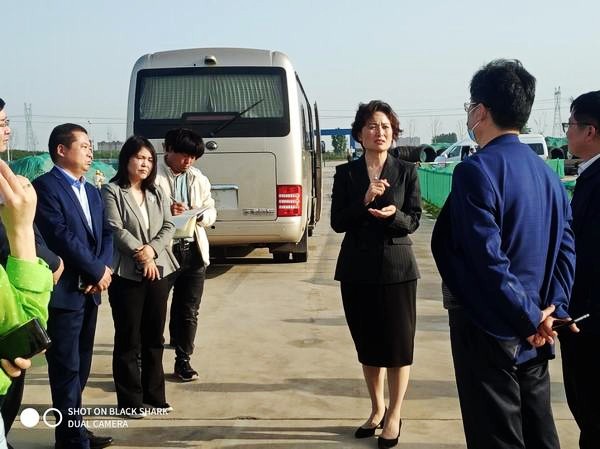 河南省許昌市副市長趙淑紅一行深入陜煤建設(shè)渭南分公司河南龐源項(xiàng)目進(jìn)行調(diào)研