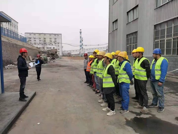 陜煤建設(shè)韓城分公司土建五項目部多措并舉嚴(yán)把施工安全關(guān)