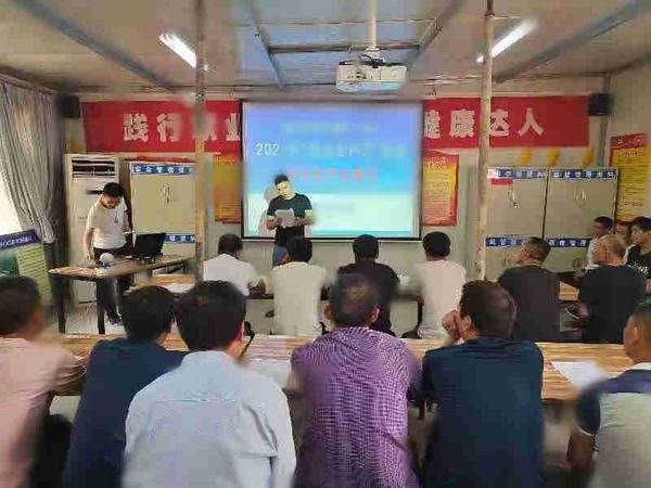 陜煤建設(shè)礦建二公司車村項目部：“三違”人員現(xiàn)身說法話安全