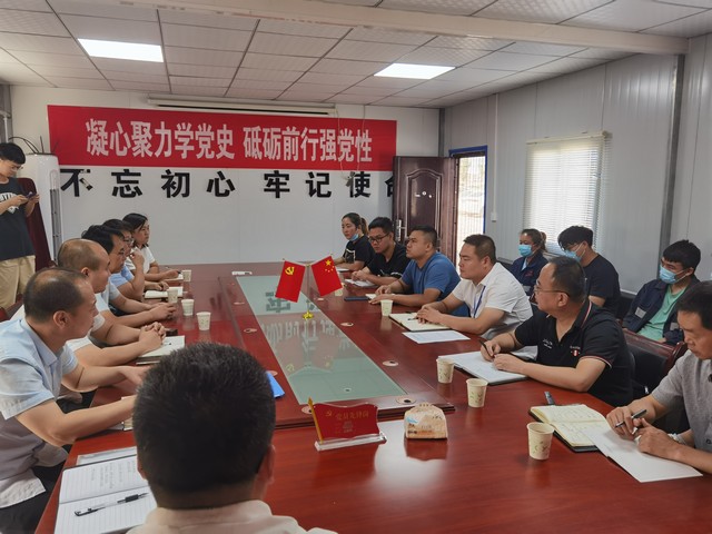 陜煤建設(shè)洗選煤運營公司與機電安裝公司對標交流學習