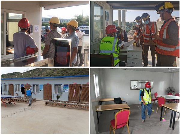 陜煤建設(shè)天工公司施工前沿疫情防控常態(tài)化