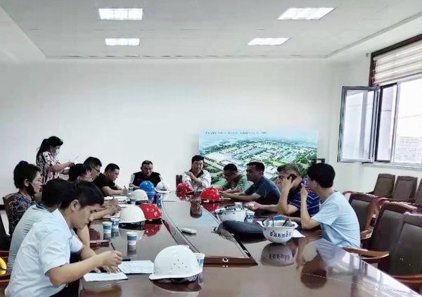 陜煤建設(shè)洗選煤運營公司山東宏信化工股份有限公司老廠區(qū)搬遷改造項目主體結(jié)構(gòu)驗收順利通過